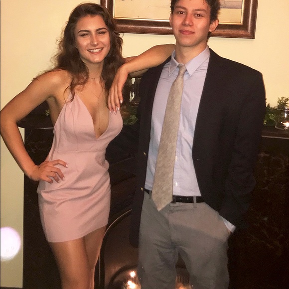 Tobi low back bodycon dress in mauve, size small 🟣 - Picture 6 of 6